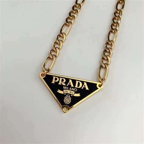 prada necklace replica|prada authentication card.